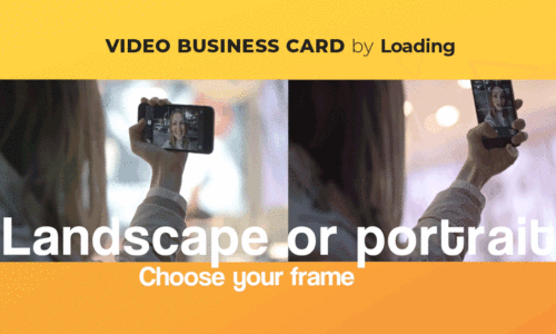 Video Business Card biglietto da visita multimediale